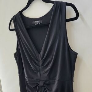 Elegant Black Sleeveless‎ Dress Vertigo size L